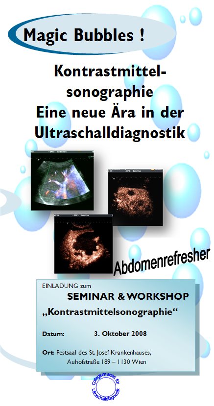 Kontrastmittelsonographie Programm im PDF Format